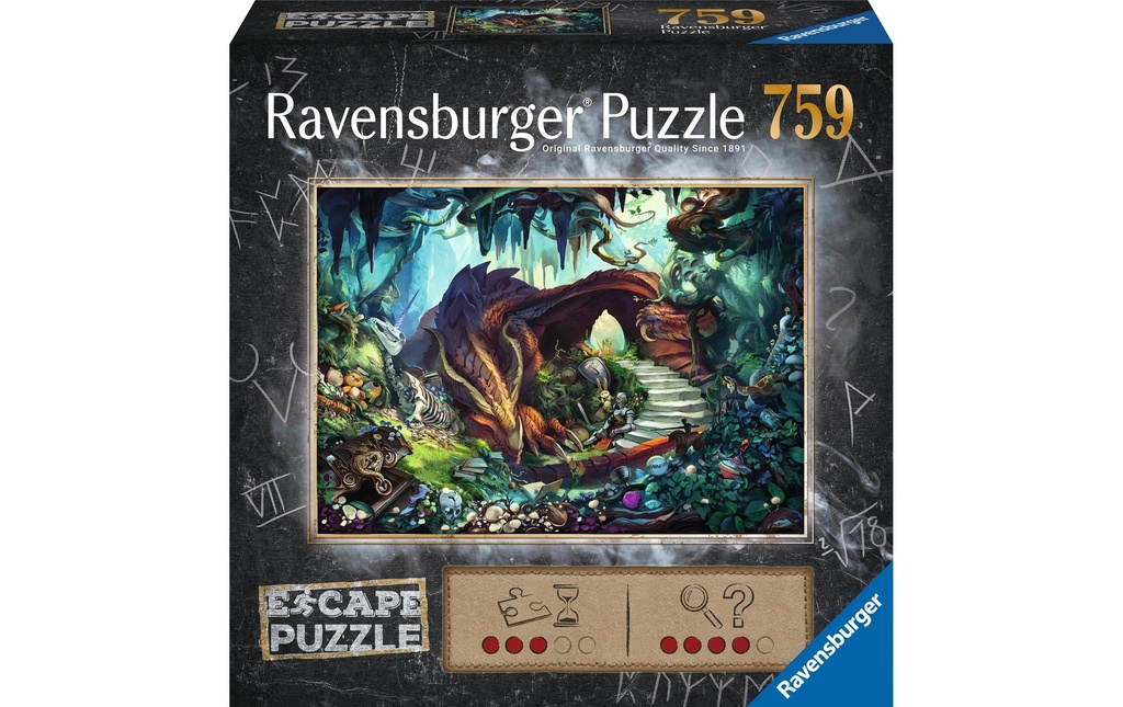 Ravensburger Puzzle Dans la grotte du Dragon 759 pièces