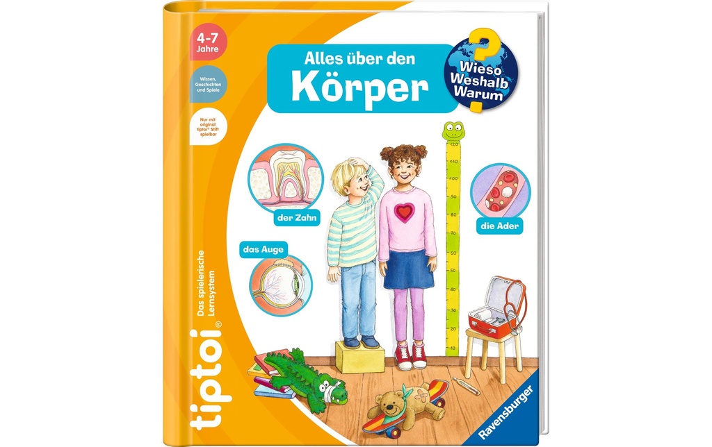 tiptoi Livre éducatif Pourquoi? Pourquoi? Pourquoi? Notre corps