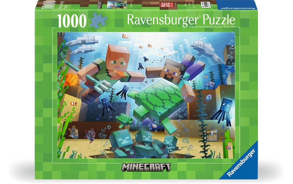 Ravensburger Puzzle Minecraft Mosaic 1000 pièces