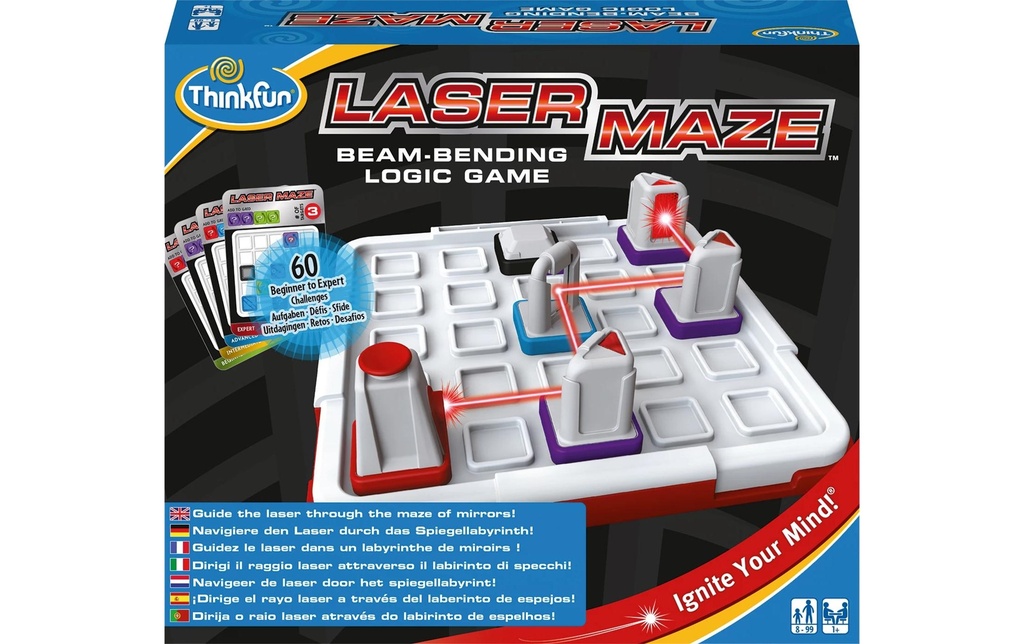 Ravensburger Jeux de réflexion Ligne laser avec faisceau laser et miroirs