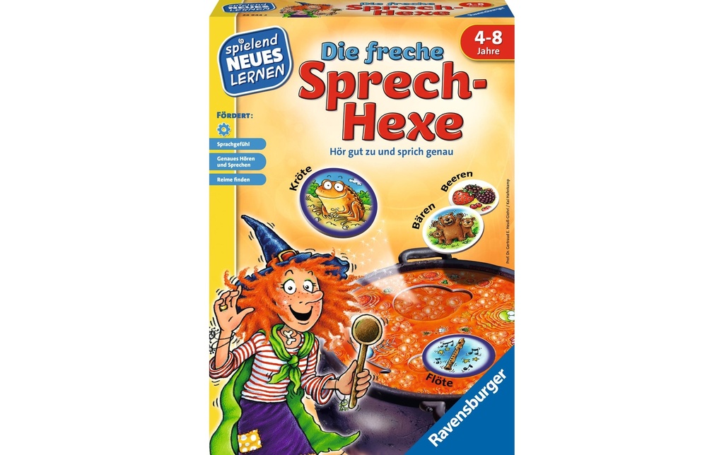 Ravensburger Jeux d’enfant La sorcière qui parle avec insolence