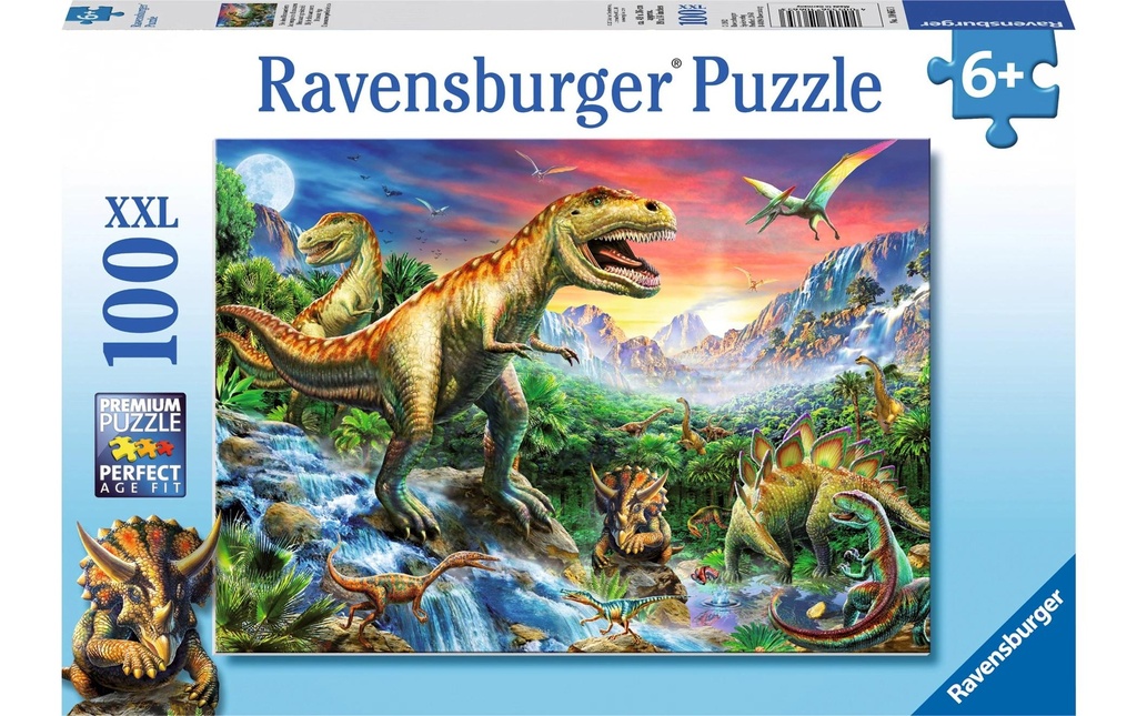 Ravensburger Puzzle Chez les dinosaures 100 pièces XXL