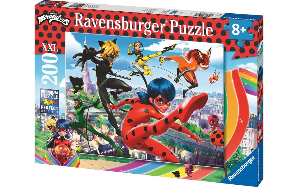 Ravensburger Puzzle Le pouvoir des super-héros 200 pièces XXL