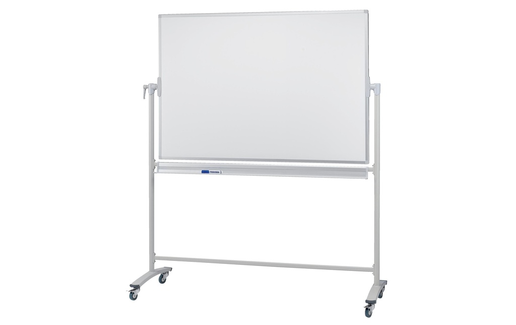 Franken Tableau blanc mobile 120 cm x 220 cm, Blanc