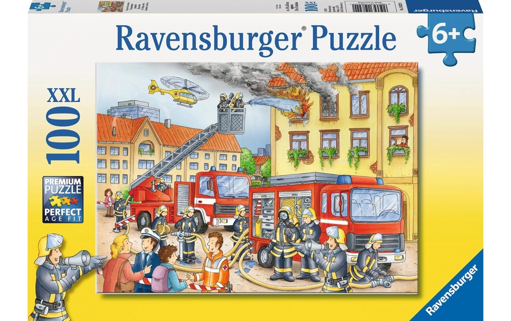 Ravensburger Puzzle Nos pompiers 100 pièces XXL