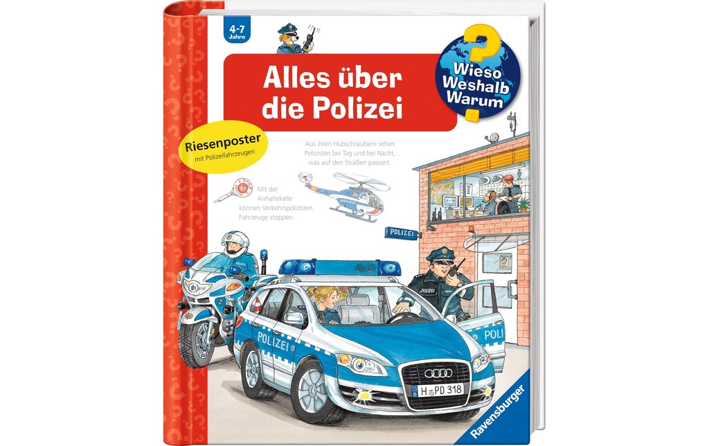 Ravensburger Livres pratiques pour enfants Tout sur la police