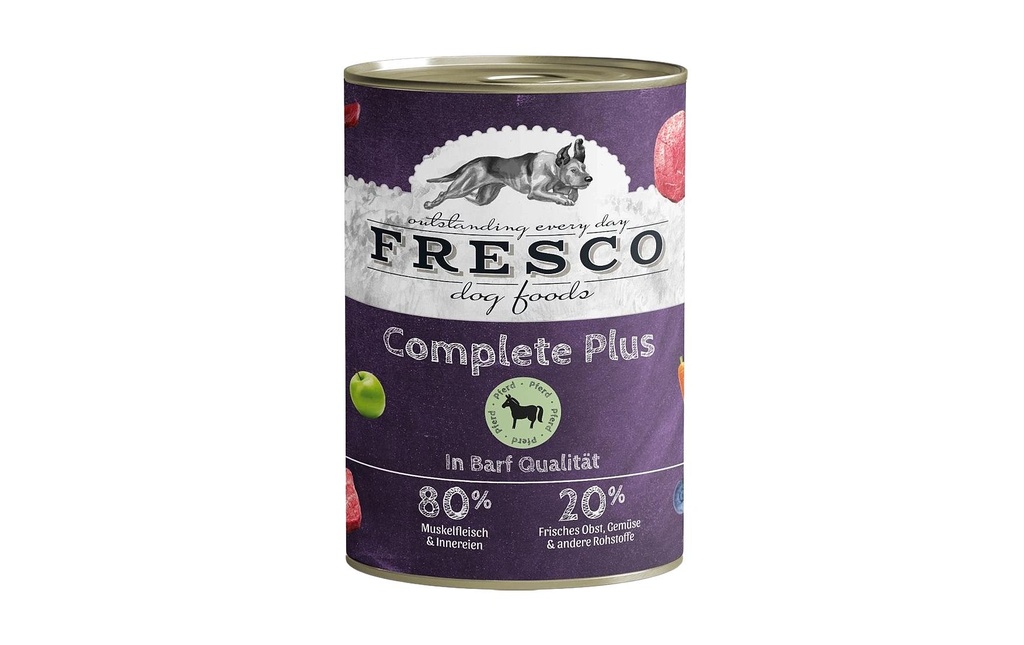 FRESCO Alimentation humide Complete Plus cheval 800 g