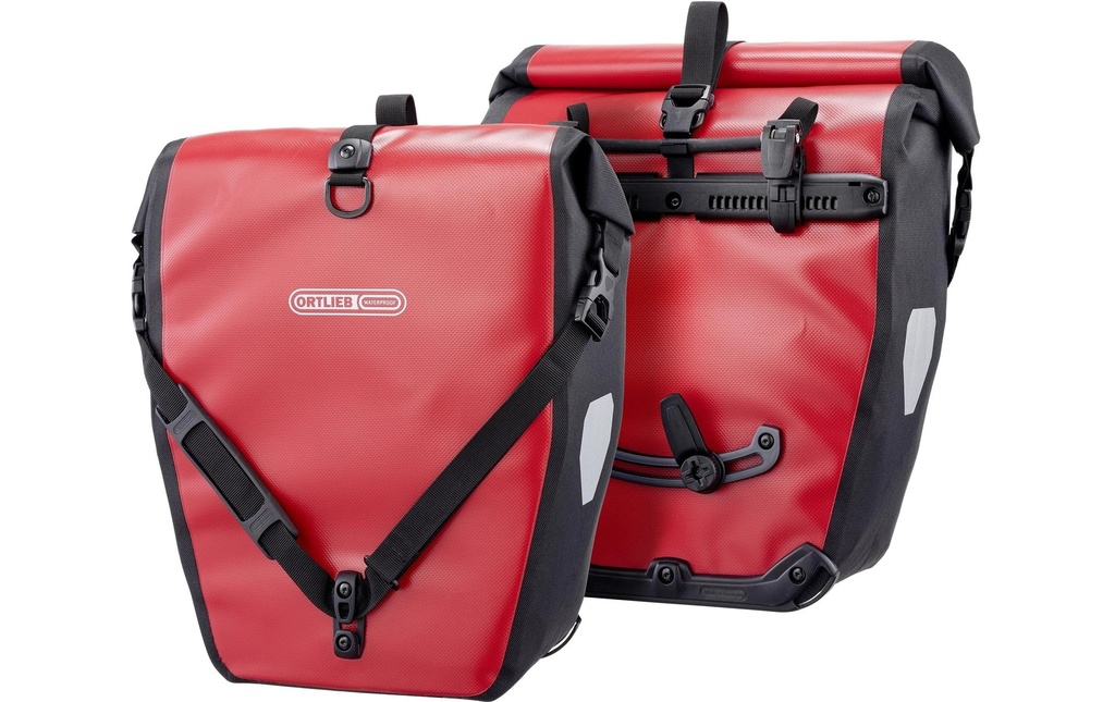 Ortlieb Paire de sacs Back-Roller, rouge, 20 l