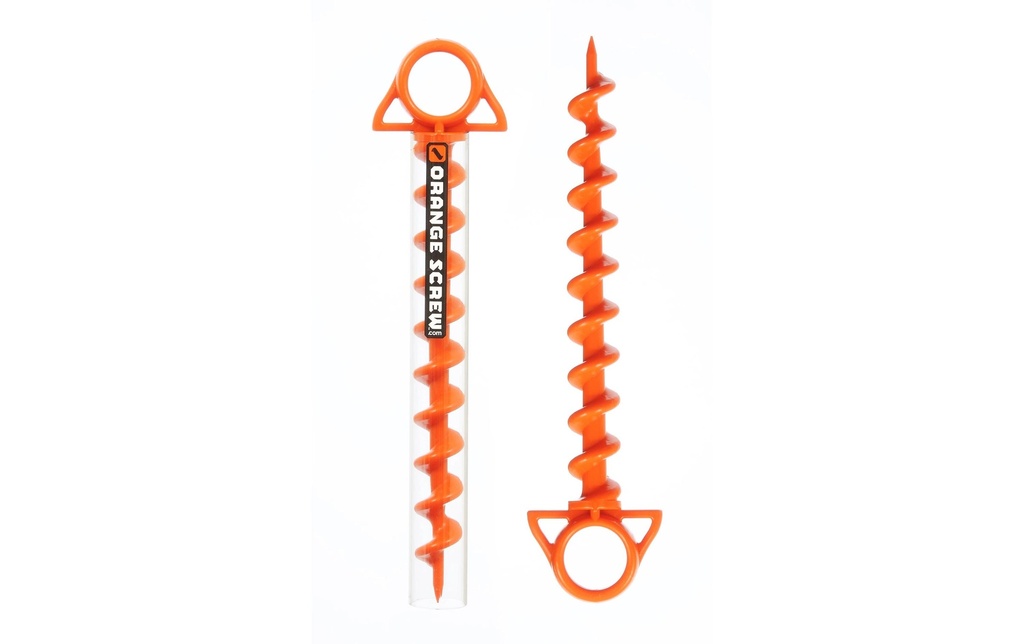 NITE IZE Vis orange Ancre de terre ultime Grand 2, paquet