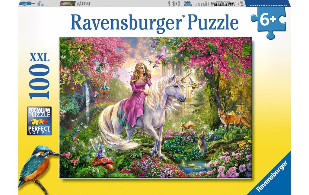 Ravensburger Puzzle Chevauchée magique 100 pièces XXL