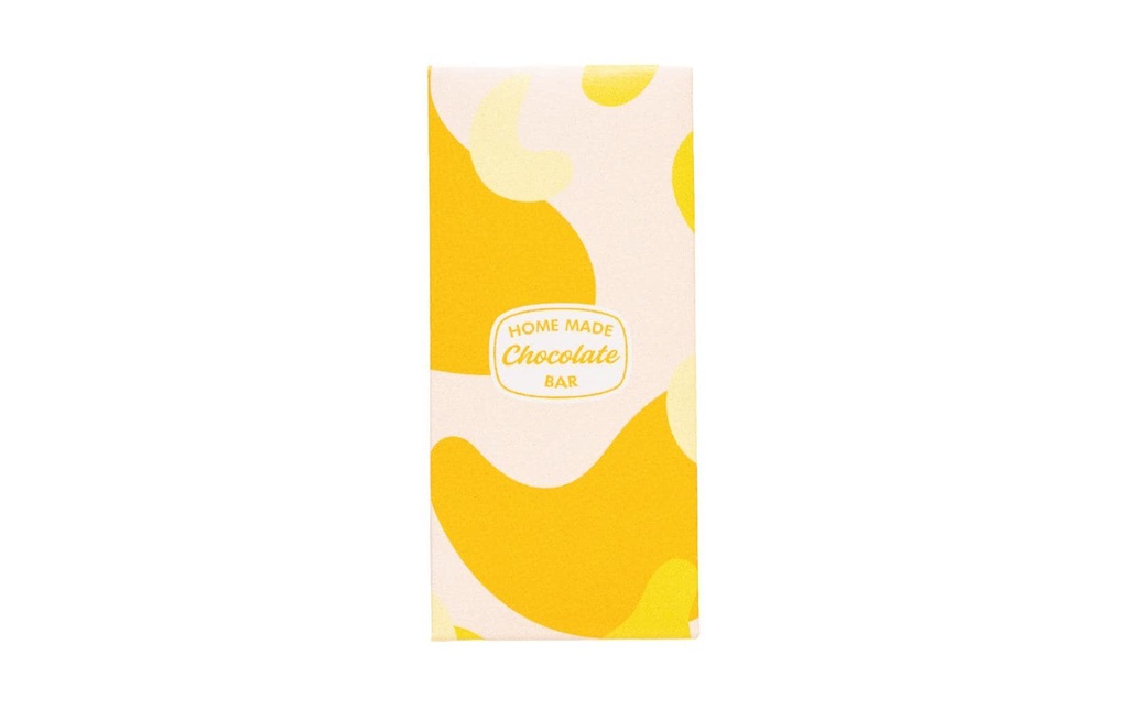 Decora Emballage de chocolat Dubaï Vagues jaunes, 5 pièces