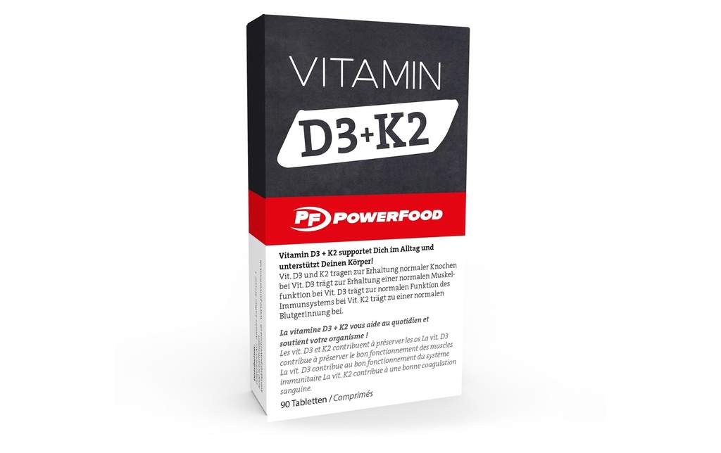 PowerFood Capsules Vitamine D3 + K2 41 g
