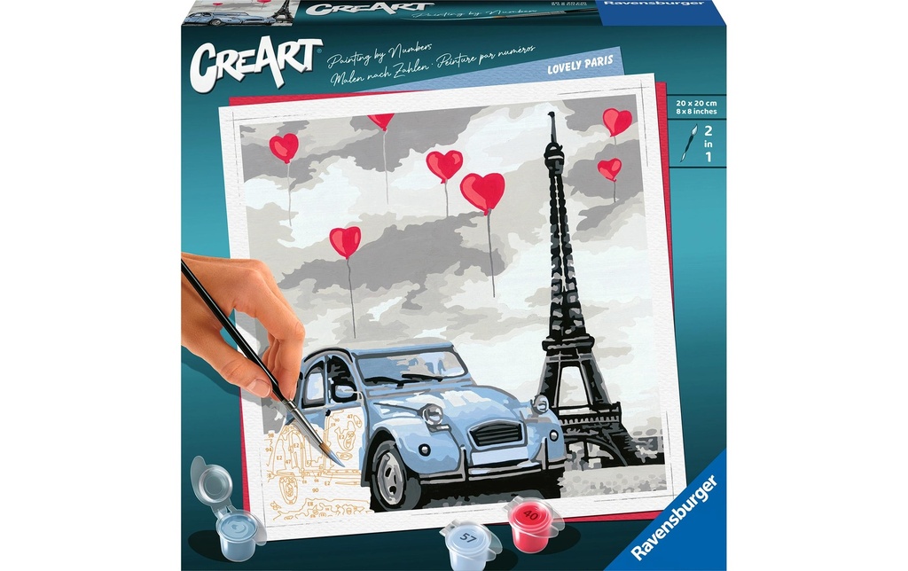 Ravensburger Peinture avec chiffres CreArt Beau Paris