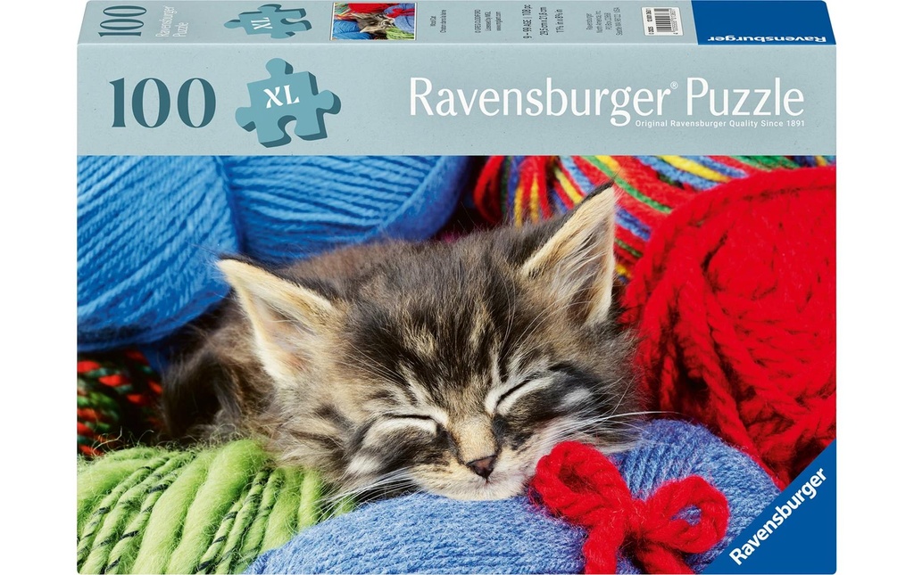 Ravensburger Puzzle Laine Cat 100 pièces XL