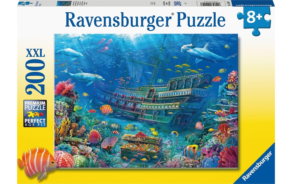 Ravensburger Puzzle Bateau coulé 200 pièces XXL