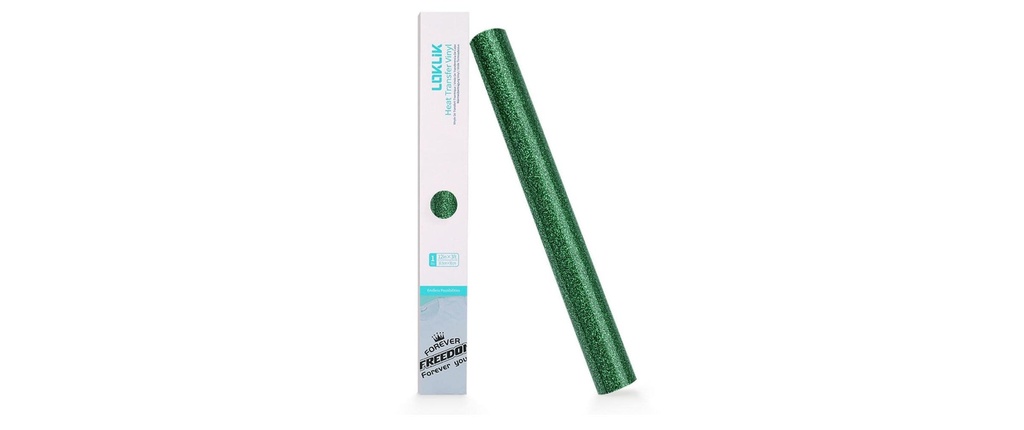 LOKLIK Films pour traceurs Scintillants 30.5 x 90 cm, 1 Pièce/s, Vert