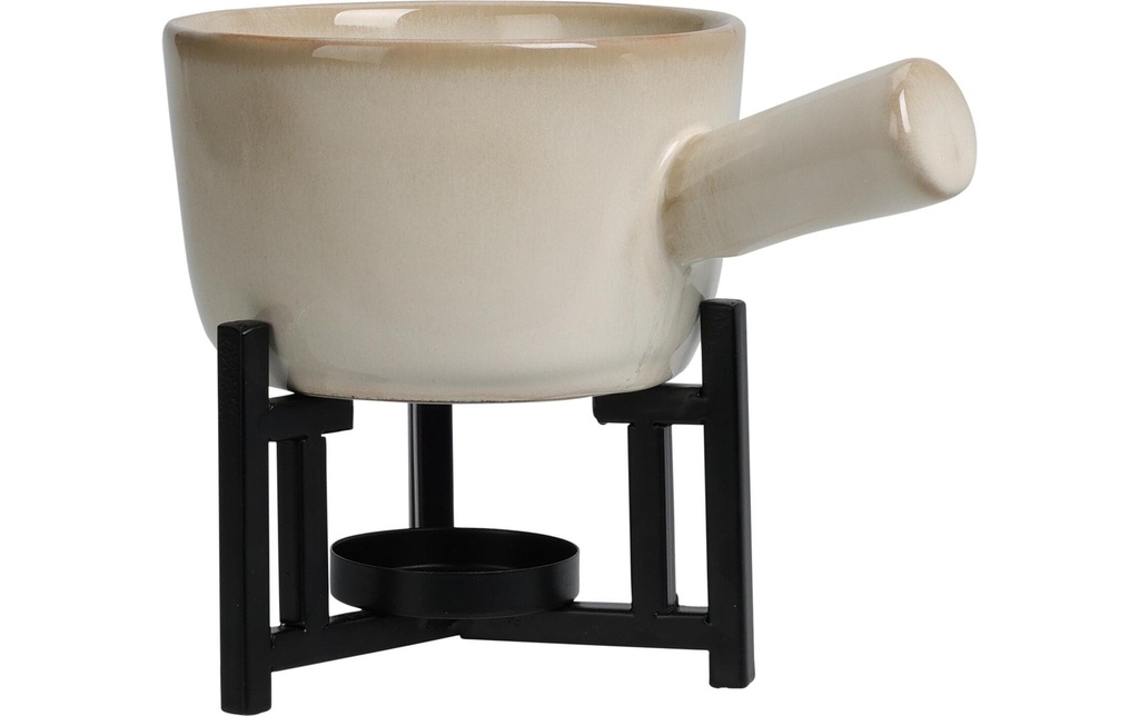 FURBER Service à fondue au fromage 4 Pièce/s, Beige