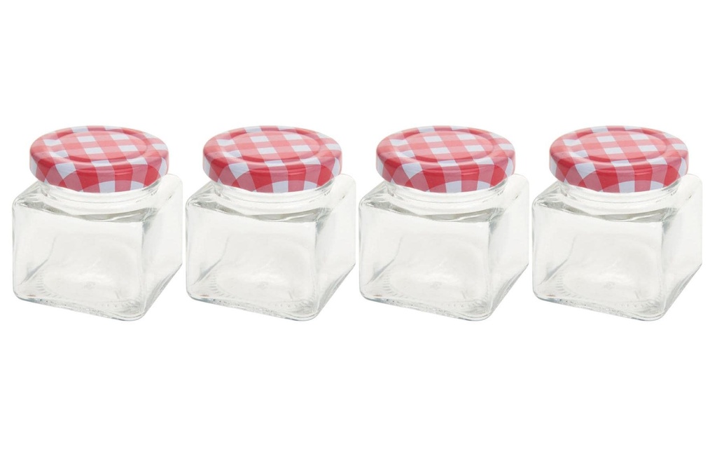 FURBER Bocaux à conserves 75 ml, 4 Pièce/s