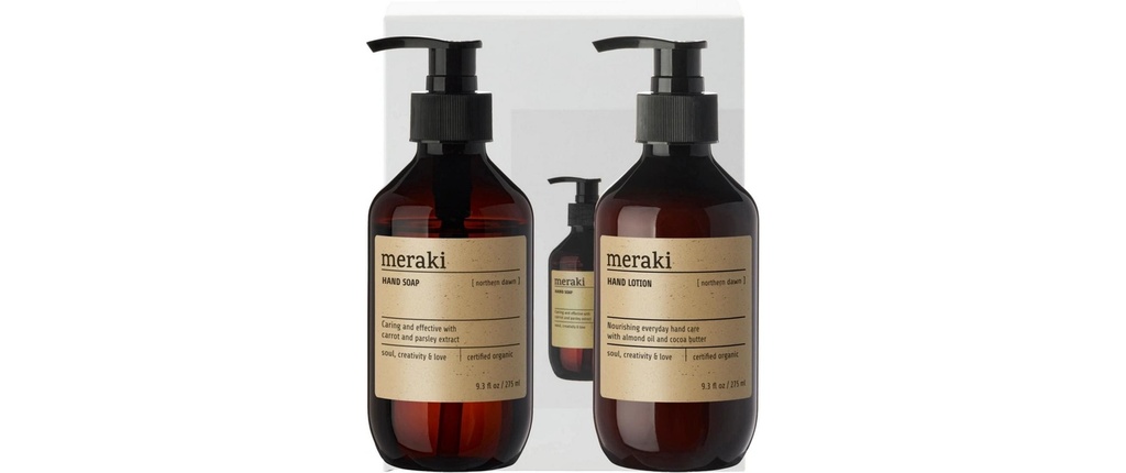 meraki Coffret cadeau Northern Dawn, Simple Hand Care 2 x 275 ml