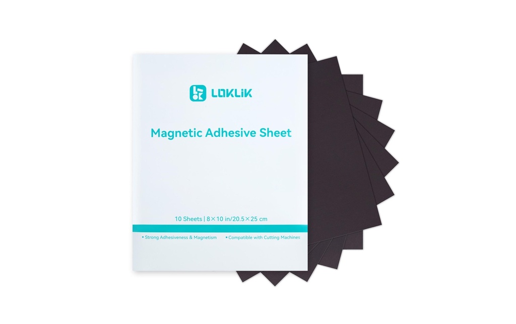 LOKLIK Feuille magnétique 0,5 mm Pack de 10