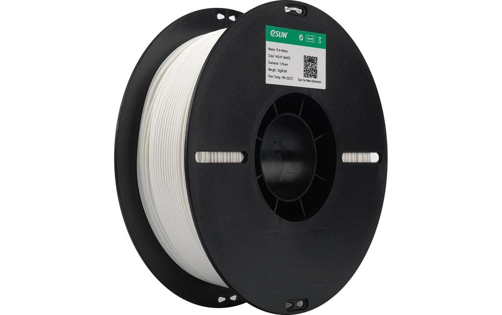 eSun Filament PLA MT175, blanc laiteux 1.75 mm 1 kg