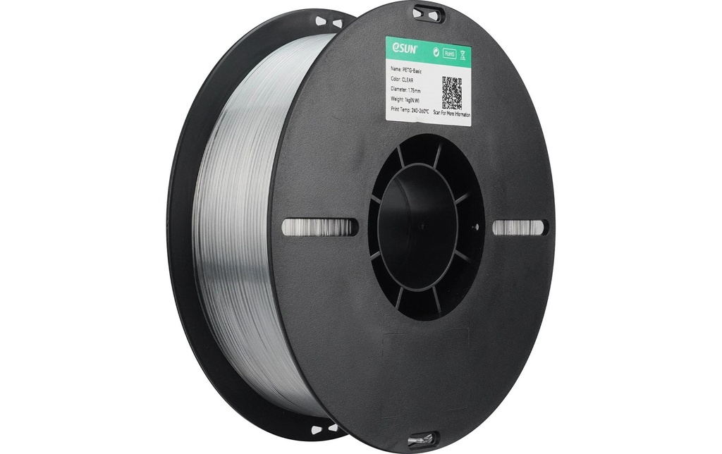 eSun Filament PETG-Basic, transparent 1.75 mm 1 kg