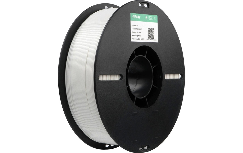 eSun Filament ASA+, blanc chaud 1.75 mm 1 kg