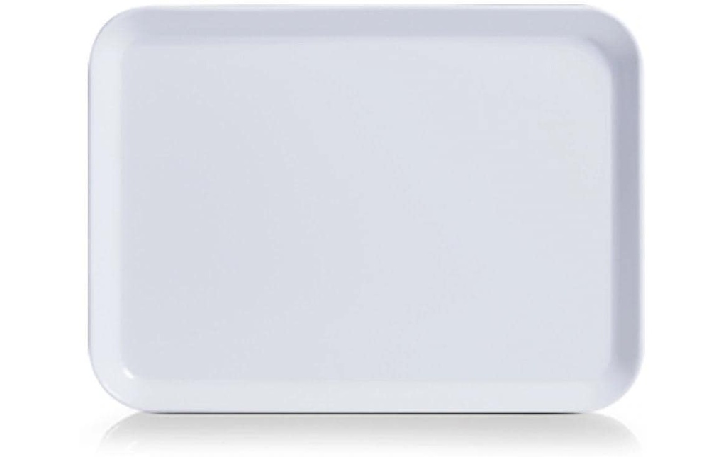 Zeller Present Plateau de service Mélamine Blanc