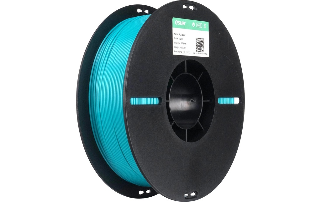eSun Filament PLA-Basic, Aqua 1.75 mm 1 kg