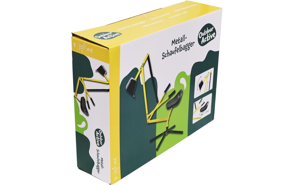 vedes OA Pelleteuse en métal jaune/noir