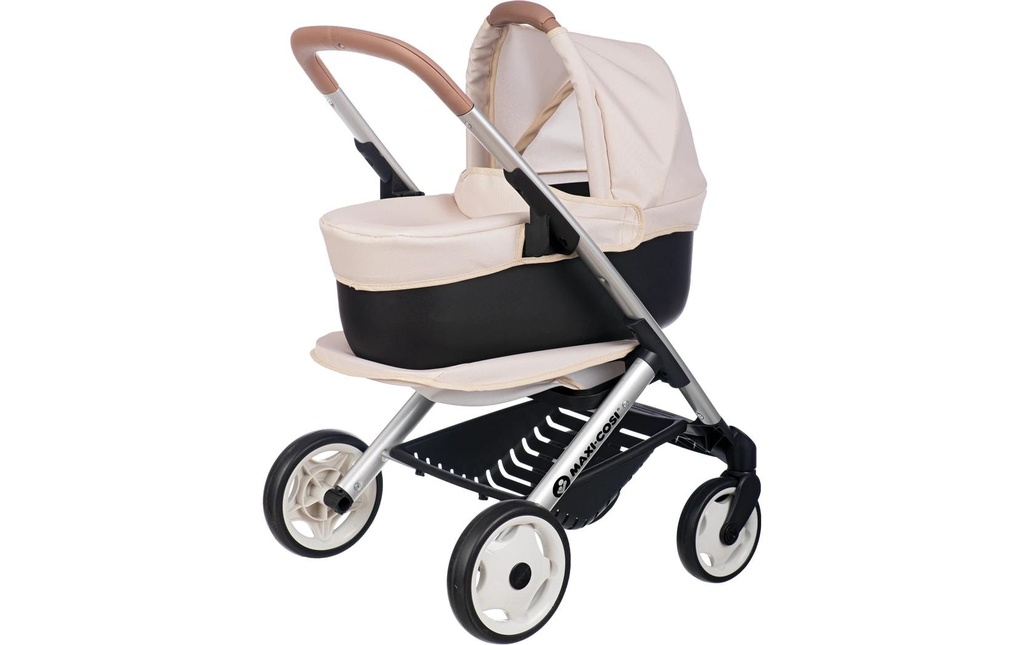 Smoby Poussette pour poupées Maxi Cosi, Beige