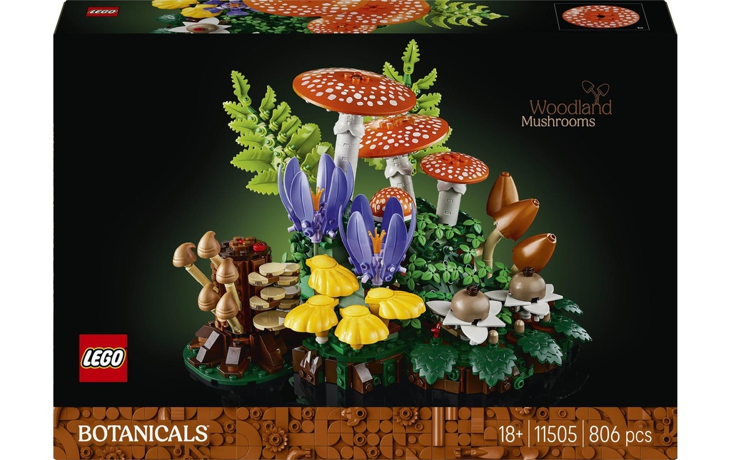 LEGO® Botanicals Les champignons des bois 11505