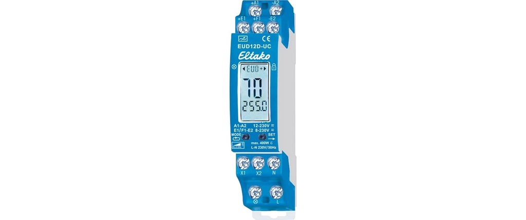 Eltako EUD12D-UC réglable numériquement 400 W