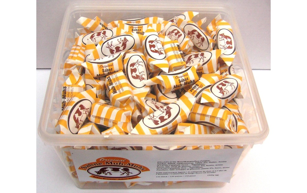 Pico Food Boîte originale de caramel à la crème Muh-Muhs 1900 g