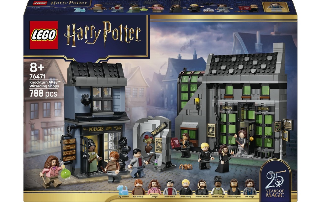 LEGO® Harry Potter Les boutiques magiques de l’Allée des Embrumes 76471