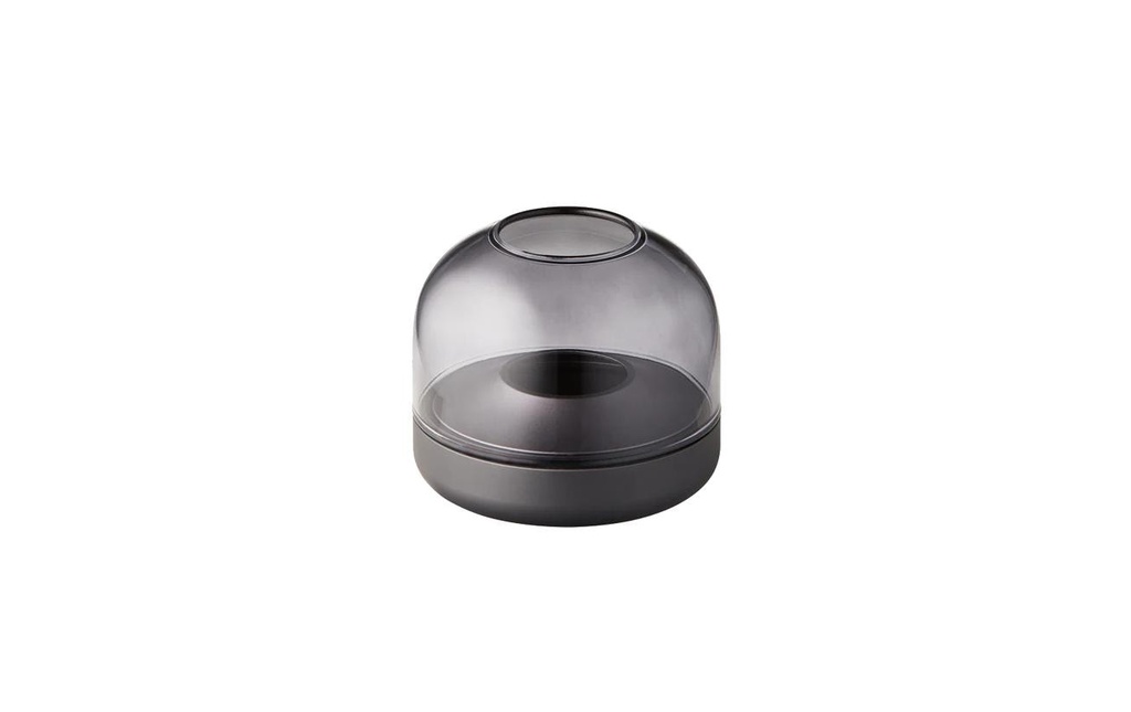 kooduu GLOW gris (fumée),Forme : ronde