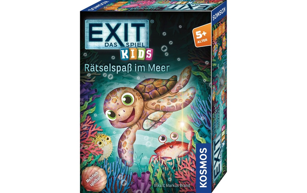 Kosmos Jeux d’enfant EXIT® Kids – Le plaisir des énigmes dans la mer -DE-