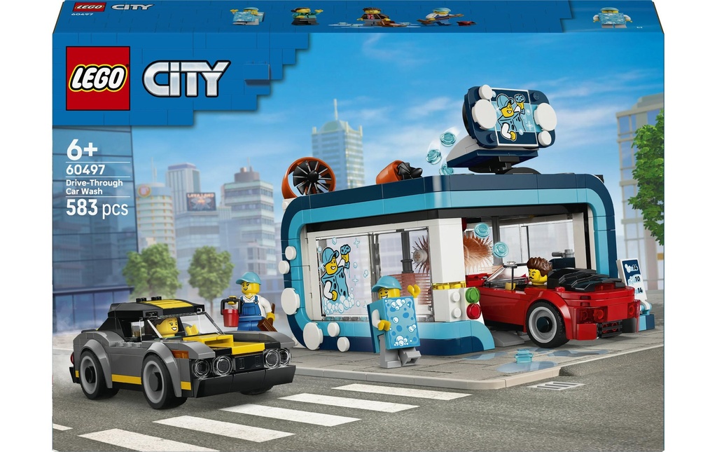 LEGO® City La station de lavage automatique 60497
