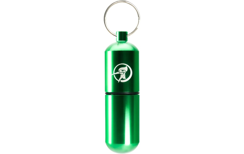 Zunder Zahnstocher Porte-clés Porte-clés Zunder, Green Aluminium