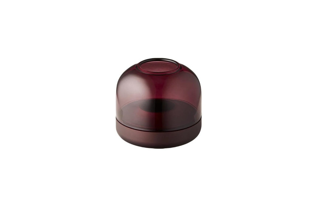 kooduu GLOW rouge (pourpre),Forme : ronde
