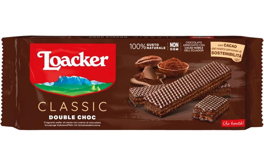 Loacker Petits gâteaux Double Choc 175 g