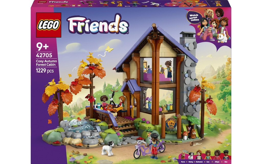 LEGO® Friends La cabane chaleureuse dans la forêt 42705