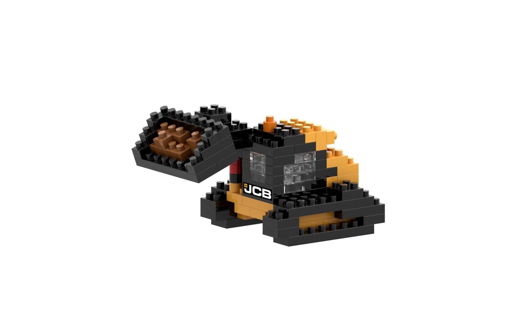 BRIXIES Modèle construction JCB Teleskid de 112 briques