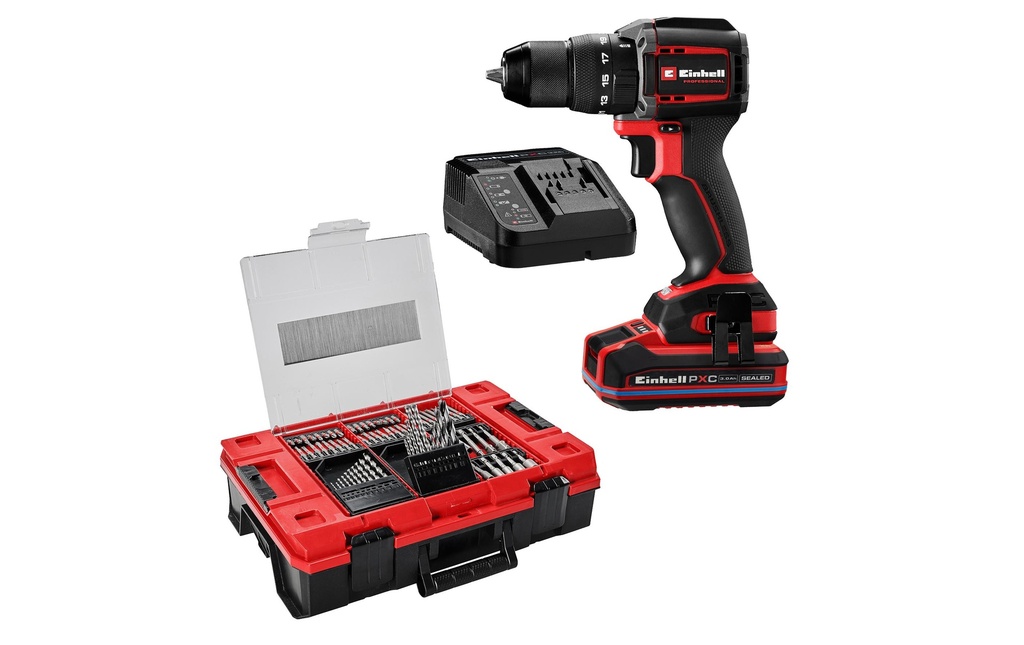 Einhell Perceuses à percussion sans fil TP-CDD 18/701-C 70 Nm 18 V
