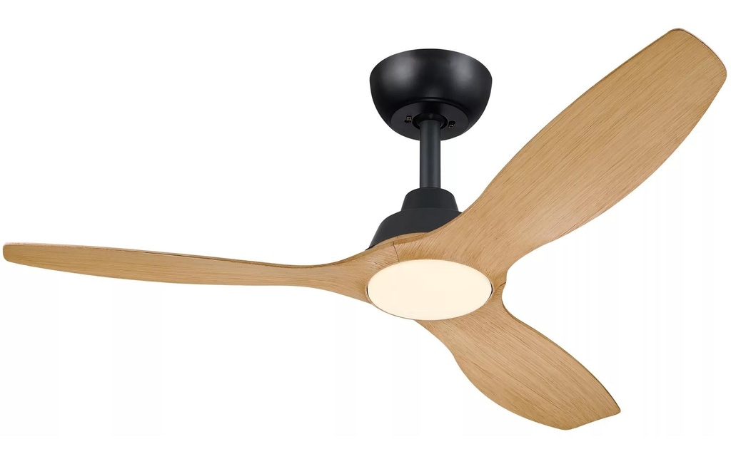 Philips Olas avec LED Noir aspect bois 132 cm