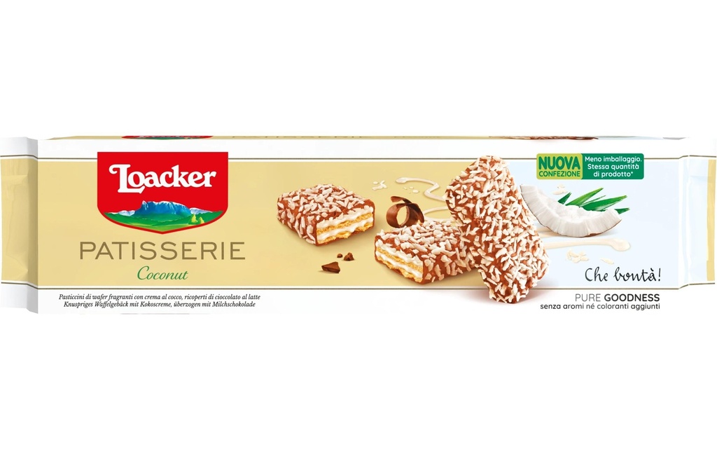 Loacker Petits gâteaux Gran Pasticceria Coconut 100 g