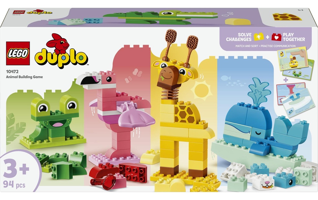 LEGO® DUPLO® Jeu de construction d’animaux 10472