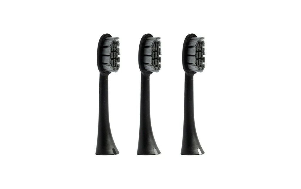 Zahnheld Brosse de rechange Basic soft Noir 3 Pièce/s