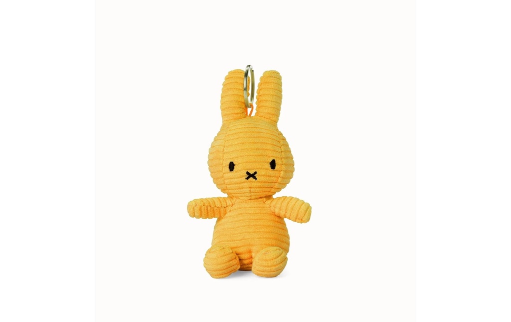 Bon Ton Toys Miffy ECO Velours côtelé jaune 10 cm