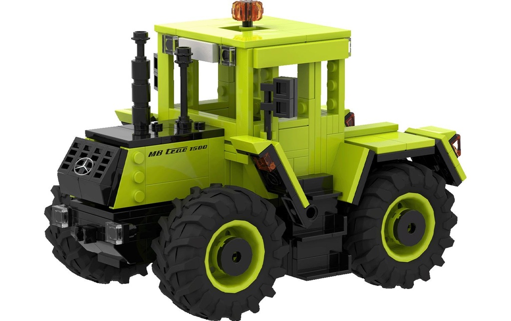 Brixies Plus MB-Trac 1500 1:30 Scale Lime-black